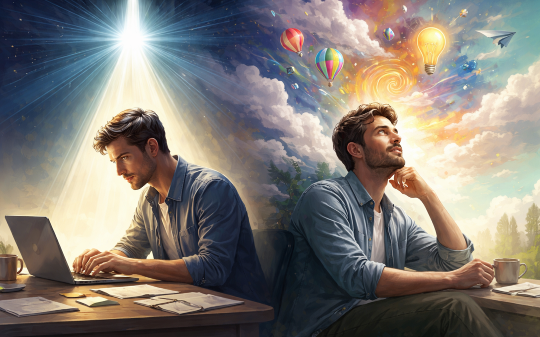 States of Mind: Balancing Laser-Like Focus with Far-Out Thought